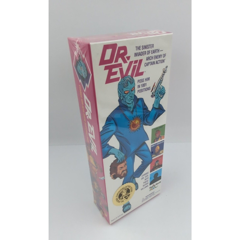 Captain Action Dr. Evil Superhero Action Figure Playing Mantis